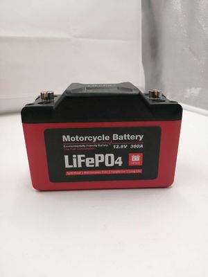 300CCA Lithium Phosphate Rechargeable Battery 3Ah 12 Volts For Motorcycle Start Battery